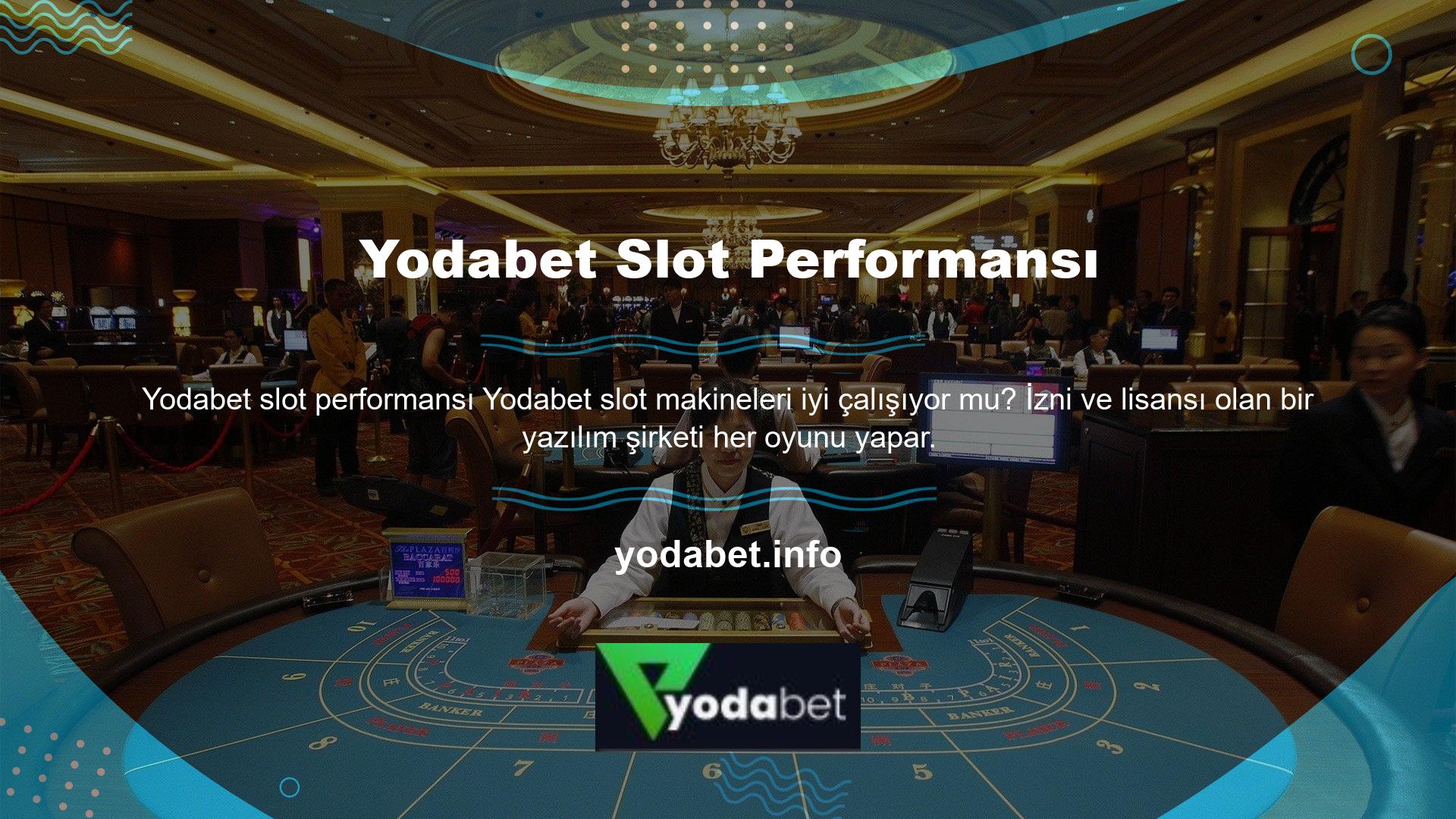 İsterseniz ve yuvalar oynamak istiyorsanız, Yodabet web sitesine gidebilirsiniz