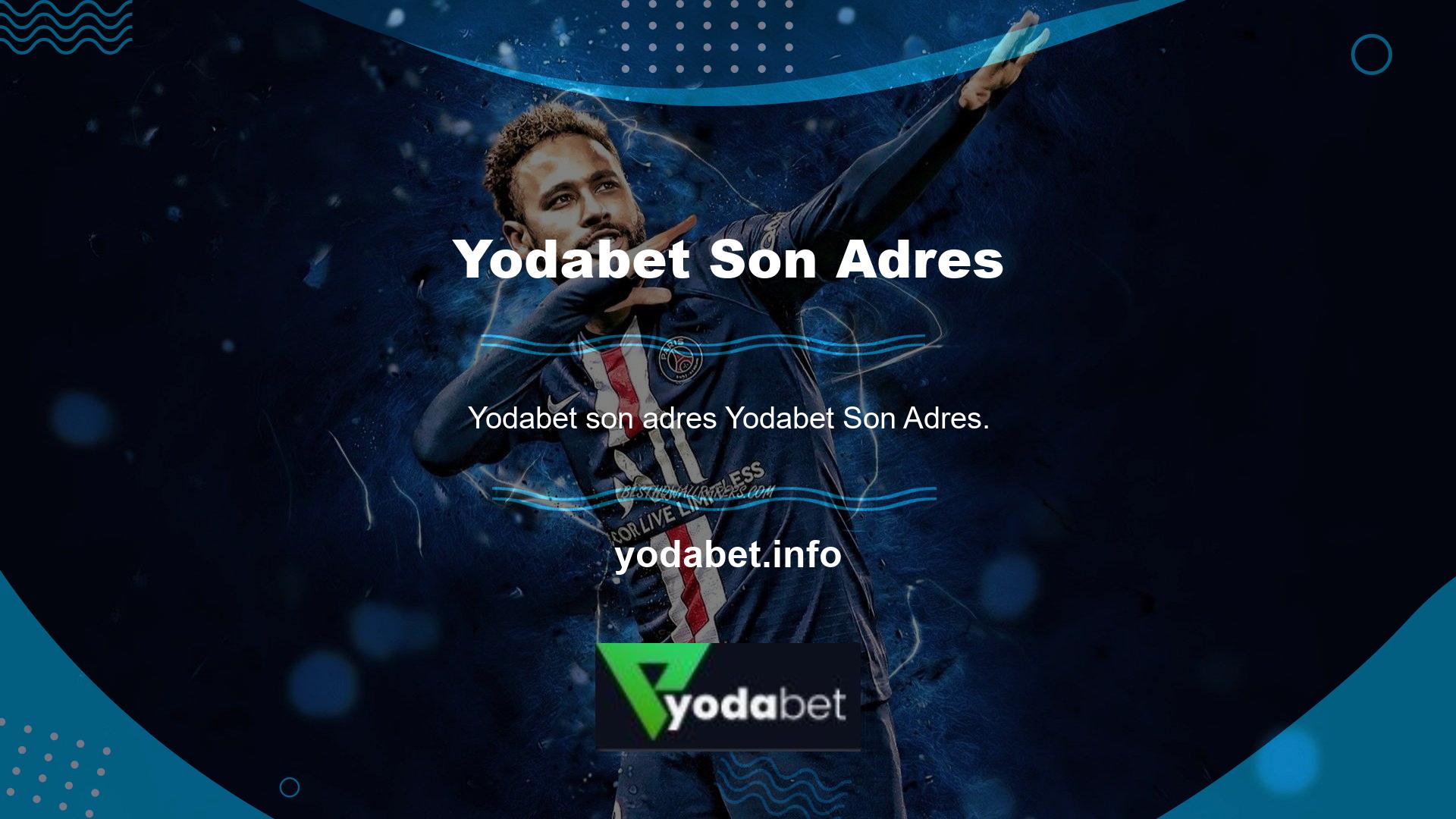 Yodabet adres değişikliğini değiştirmek için son adres hakkındaki düşüncelerinizi veya genel olarak rapor edebilirsiniz